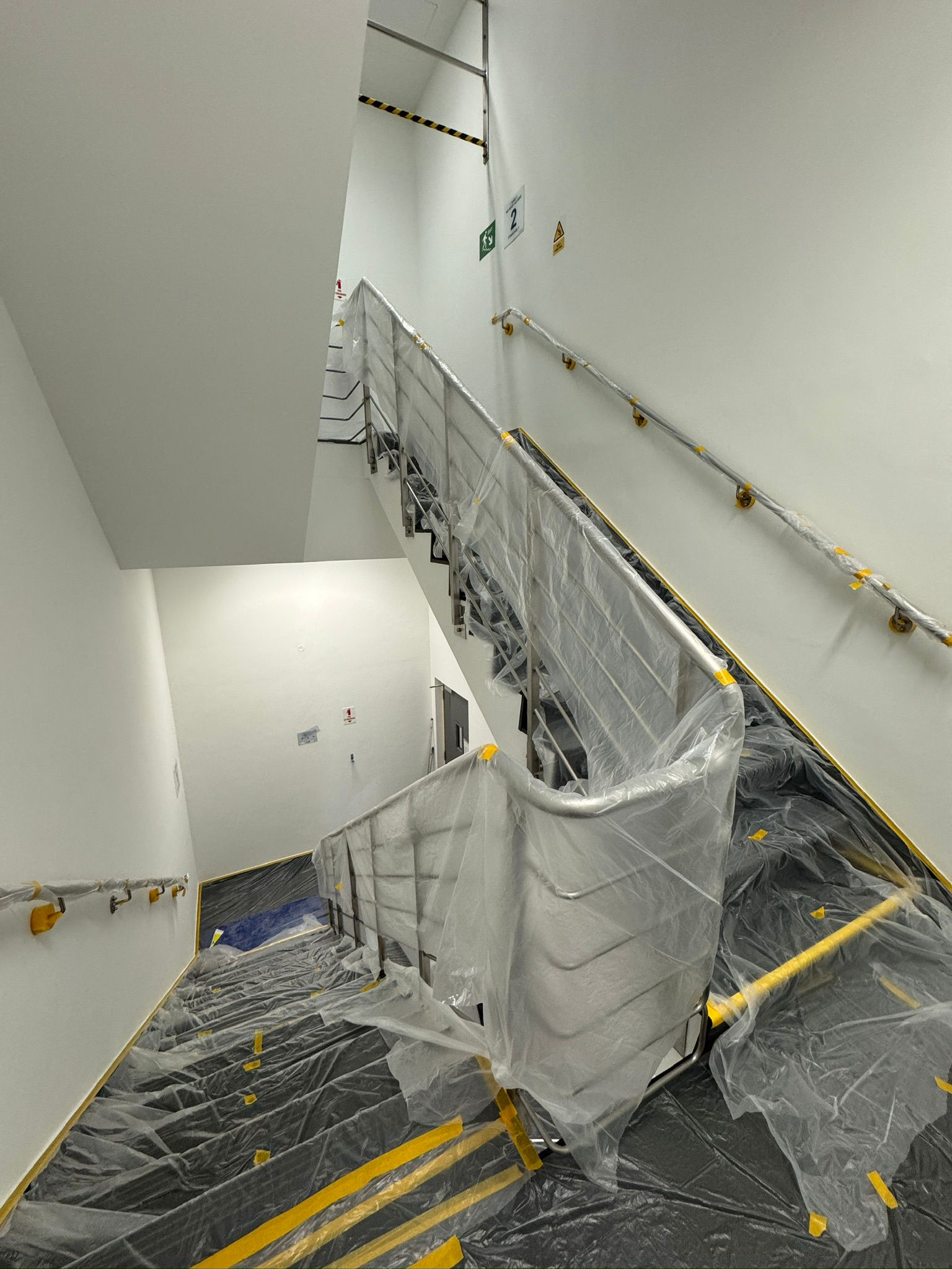 Pharmaceutical Staircase Painting, GSK