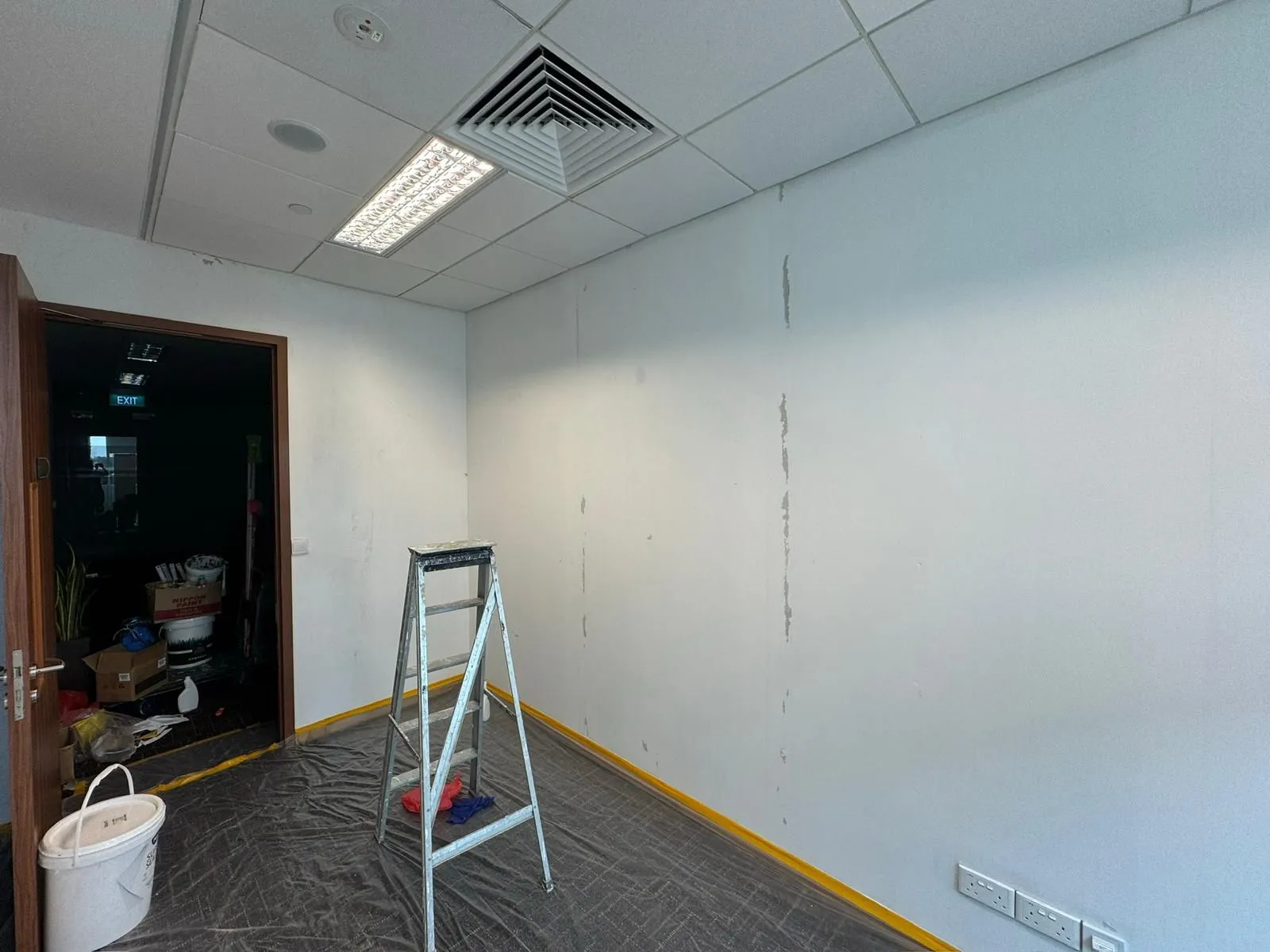 ITE Headquater Mold Remediation and Anti-mold painting service by Tricoat Pte Ltd